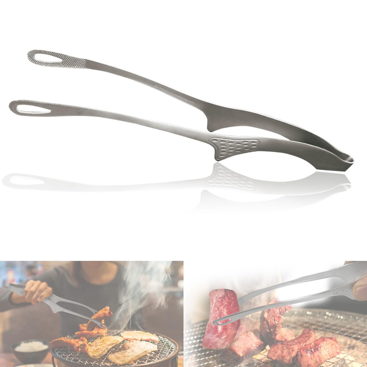 MMmall【日本製】燕三条 焼肉トング トング 食洗器対応 焼き肉 揚げ物 仙武堂 (仙武堂焼肉トング1本)商品画像