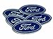 Ford Logo Patches Motorsports Limited 5pcs Embroidered Patch SIZE : 1.5 x 3.5 INCHES