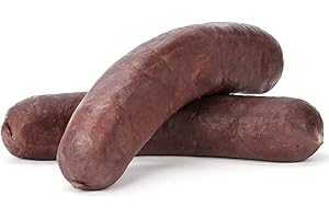 TERROIRS D'ANTAN French Blood Sausage, Boudin Noir - 4 links 0.8 - 1 lb