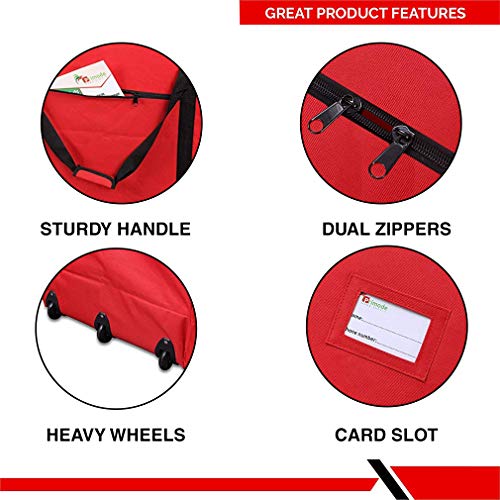 Primode Rolling Tree Storage Bag, Fits Up to 9 foot Disassembled