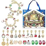 Christmas Advent Calendar Bracelet Girls 24 Days