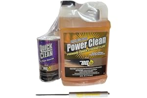 SMILYEEZ BG Power Clean Steering Flush Kit Clear Synthetic Blend Fluid PN K6700 with Pocket Screwdriver (1)