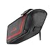 Ibera Saddle Bag 1L - Water-resistant, Strap-on Bike Bag In Multiple Colors - Bike Bags For Bicycles Mounts To All Bike Seats - Fit All Your Tools & Essentials - Bicycle Bag Taillight Compatible