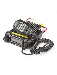 TYT TH 9000D Transceptor móvil para automóvil 60W VHF 136 174MHz Radio de jamón Radio bidireccional con cable de programación USB, Negro