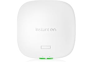 ARUBA A HEWLETT PACKARD ENTERPRISE COMPANY HPE Networking Instant On Access Point AP32 2x2 WiFi 6E Indoor Wireless Access Point | Secure, Tri-Band, Future Ready | Power Source Not Included | US Model (S1T22A)