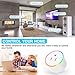 WiFi Smart Plugs that Work with Alexa& Google Home, Smart Outlet with RGB Light, No Hub Required, APP Remote Control from Everywhere, Overload Protection and Timer Function【Upgrade】