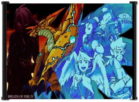 Breath of Fire Game Fabric Wall Scroll Poster (26"x16") Inches