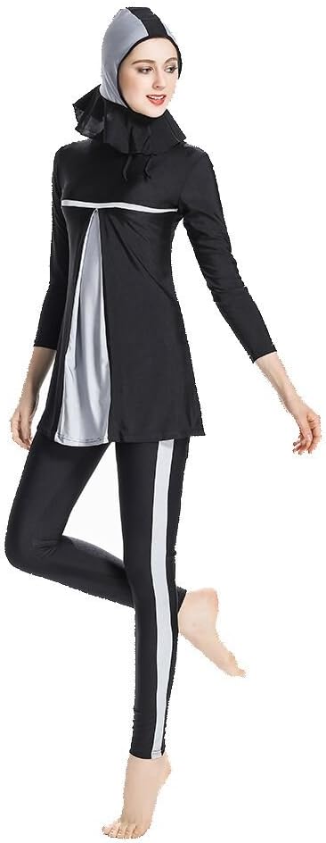 Mr Lin123 Muslim Swimsuit Islamic Full Coverage Swimwear Modest Swimwear Beachwear Burkini Burqini