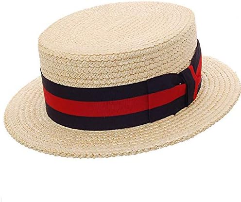DelMonico Boater Straw Hat