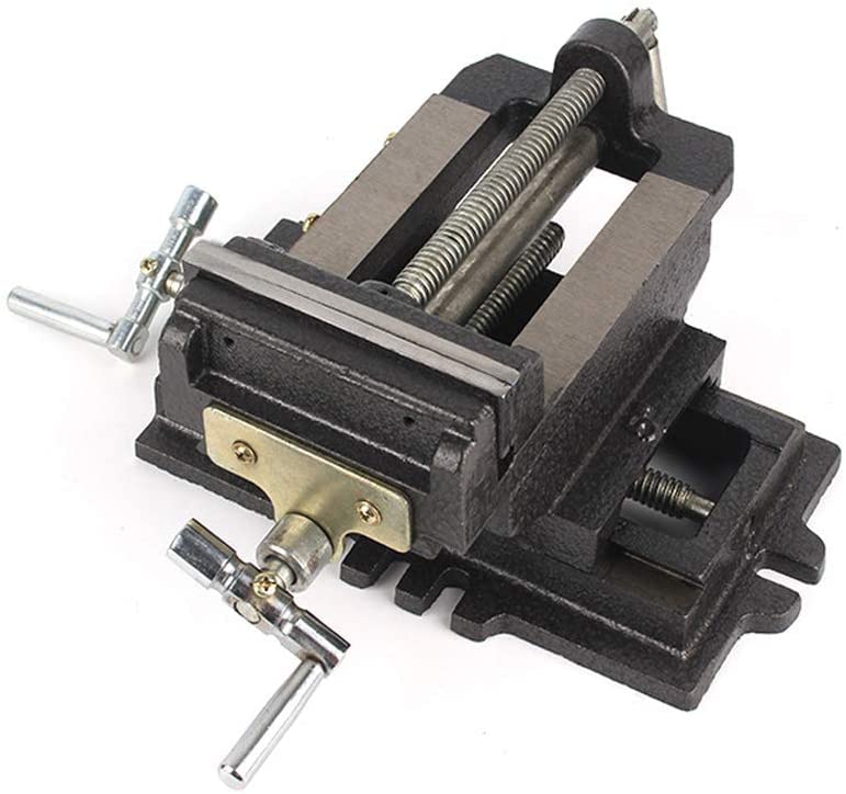 MYOYAY 5" XY Compound Drill Press Vise 2 Way Heavy Duty Cross Slide