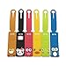 Set of 6 Cute Animals Luggage Tags, Colorful Silicone Travel Suitcase Bag Label