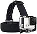 TEKCAM Wearing Headband Head Strap Belt Mount with Screw Compatible with Gopro Hero 7 6 5/APEMAN/AKASO/Campark/Victure/Crosstour/Prymax/Dragon Touch 4K Action Sports Camera (Camera Not Included) primary