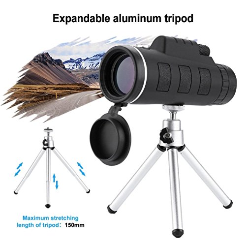 image for YRD Tech for Universal Phone Monocular Telescope-Zoom Optical HD Lens,