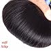 S-noilite Clip in Hair Extensions Real Human Hair, 16 Inch 90g 8pcs Human Hair Extensions Clip In Human Hair, Jet Black Hair Extensions Clip In Remy Human Hair Extensions #1