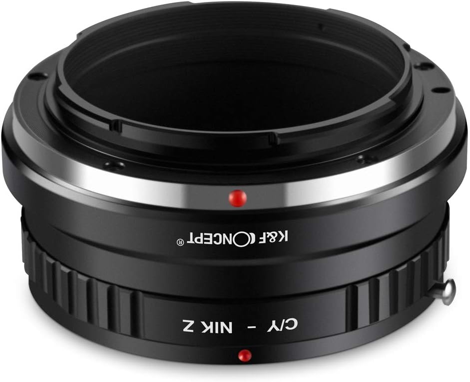 K&F CONCEPT Lens Mount Adapter Compatible with Contax/Yashica Mount Lens to Nikon Z Mount Camera Body - Image 5