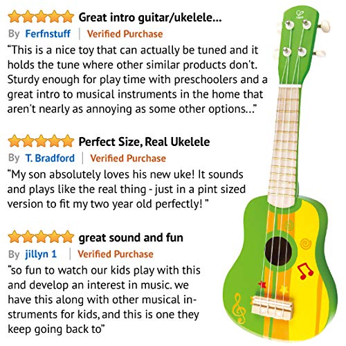 3 Hape+Guitar+Wooden+Ukulele+Instrument