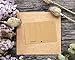 60-Pack Thank You Postcards - Kraft Paper - All Occasion Post Cards with Mailing Side- Flower Wreath Design - 4 x 6 Inches