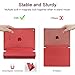 ESR Yippee Trifold Smart Case for iPad 6th Generation 2018/2017 (Not for iPad 10.2) [Lightweight] [Multi-Angle Viewing Stand Case] [Auto Sleep/Wake] for iPad 5th/6th Gen - Red