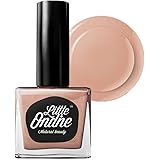 Little Ondine Water-based Peel off Odor Free Quick Dry Non Toxic Natural Nail Polish-Solid Nude 0.36 Fl Oz( L066-Cuddle )