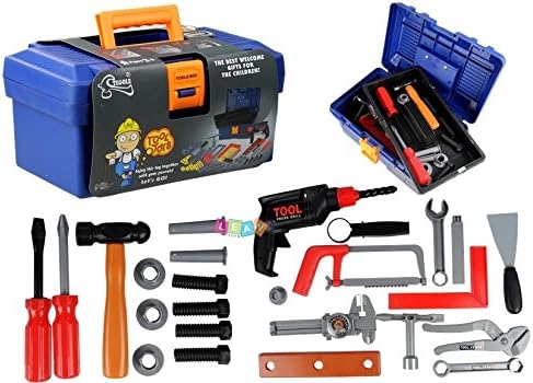 Juguete Caja de Herramientas para niños 31 elementos: Amazon.es: Juguetes y juegos