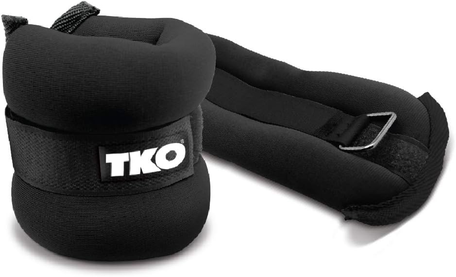 TKO Ankle Weights Wrist Weights for Fitness, Workout