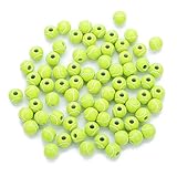 R STAR 100 Pcs Tennis Beads 12mm Sports Pony Beads