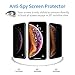 [2Pack] for iPhone Xs Max Privacy Screen Protector,Webmi[Full Coverage][3D Touch][9H Hardness][Anti-Scratch] Tempered Glass Anti-Spy Screen Protector for iPhone Xs MAX