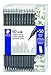 Staedtler Graphite pencil BONUS pack, 60 HB (#2) pre-sharpened pencils + 50 FREE eraser caps, ideal for school, home and office use, 172CB60P