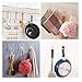 Adhesive Hooks Utility Hooks - 12 Packs 22lbs Heavy Duty Wall Hooks Waterproof Reusable Seamless Sticky Hook for Bathroom Kitchen Wall Door Ceiling and More Transparent DEWANG Command Hooks Heavy Duty