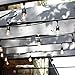 Eueasy Outdoor String Lights with 15 E26 Sockets by Deneve - 48 Feet Long