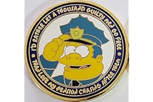 SECRET SQUIRREL CHALLENGE COINS Police Challenge Coin - The end of policing as we Know it