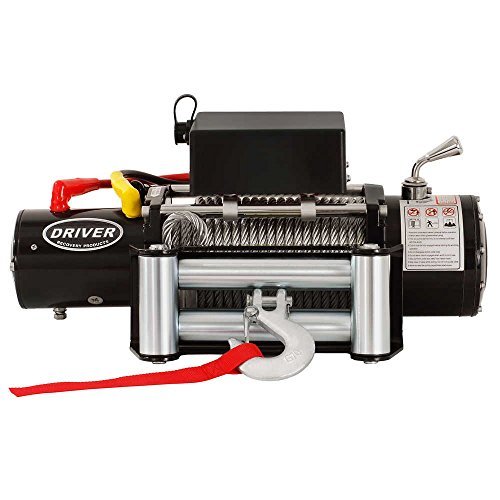 LD12PRO Electric Heavy Duty Recovery Winch 12,000 lbs. Capacity Wired Remote Control by