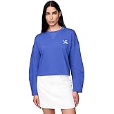 GAP Womens French Terry Fashion Logo Top