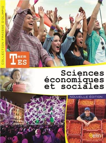Sciences économiques et sociales Tle ES - livre de l'élève