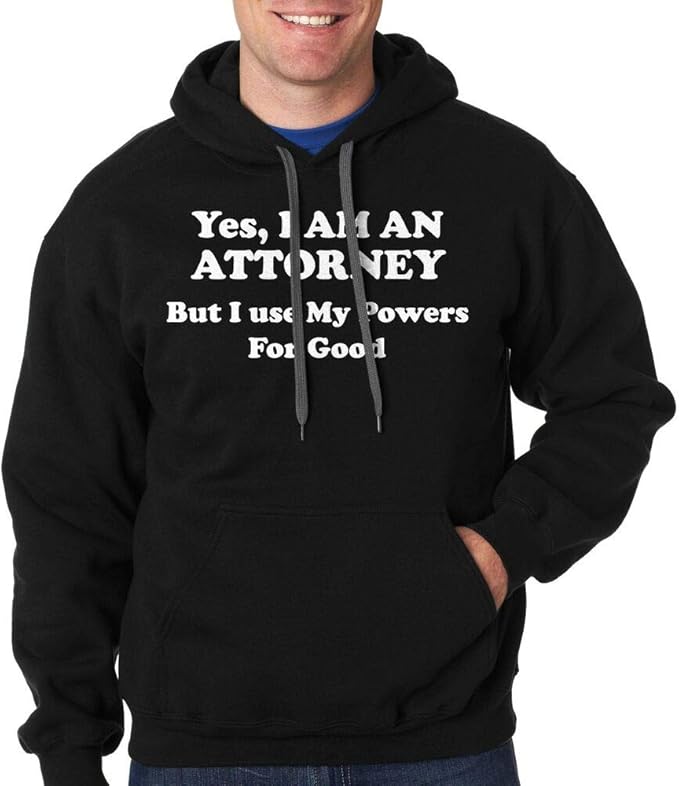 Mens Sweatshirts Attorney Lawyer Hoodie Gift For An Attorney Funny