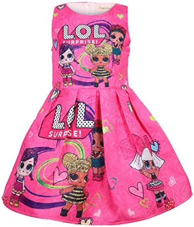 RXF Girls LOL Doll Surprise Princess Fancy Dress Cosplay Costumes Party Outfit