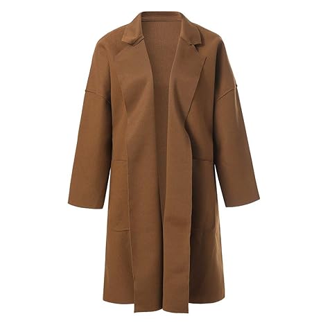 JMETRIC Wintermantel der Art- und Weisefrauen Lange warme Wollwolle Windjacke Manteljacke