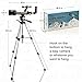 SkySpy Telescope - Beginner 70mm Refractor Telescope with Finder Scope & Tripod - Portable Glass with 3 Magnification Eyepieces - Starter Astronomy Kit for Kids & Adults - Educational Science Gear