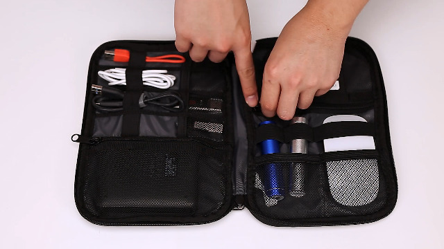 cable organizer for backpack