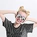 Googly Eyes Glasses – Plastic Round Party Favors, Novelty Shades, Party Toys, Funny Costume Glasses Accessories for Kids & Adults