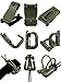 Tatuo 30 Pieces Tactical Gear Clip Strap for Molle Backpack Webbing Attachments D Ring Hook Tactical Vest Belt (Style E)
