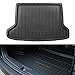 GZYF Rear Trunk Cargo Liner Floor Mat for Honda HR-V/for Honda VEZEL 2014-2018, Black