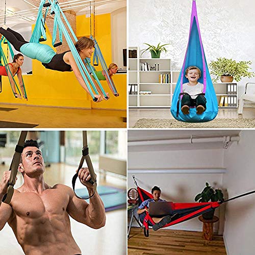 Deckenhaken Hängesessel, Boxsack Halterung, Aufhängung Hängesessel, Boxsack Halterung Wand, Deckenhaken Schwarz für… – Bild 8