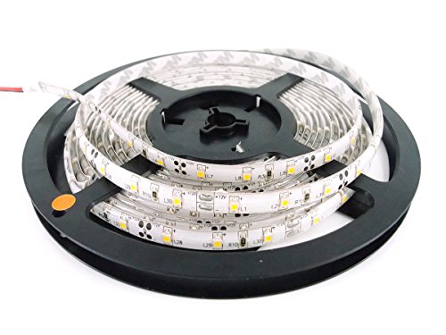 CMC Color Pink DC 12V LED Strip Light Flexible SMD 2835 16.4ft Tape Light for Home Kitchen Party Christmas and More Waterproof