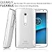 PLESON Droid Maxx 2 Case, [TOU] Motorola Droid Maxx 2/Moto X Play Case Cover, Crystal Clear/Super-Thin/Lightweight/Exact Fit/NO Bulkiness Clear Back Panel+Soft Bumper Case for Droid Maxx 2 (2015)