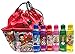 Lucky Lady Dab-O-Ink Bingo Daubers 6-Pack with I Really Love Bingo Bag! Bonus!!