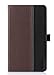 ProCase Leather Folio Case with Stand for NVIDIA Shield Tablet K1 2015 / Shield 2014 (Brown/Black)