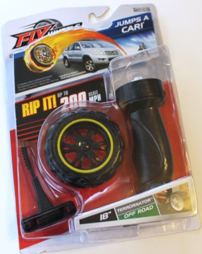 Off Road Series - Jakks Fly Wheels "Terrornator" (Black Handle, Black Tire & 18" Rip Cord)