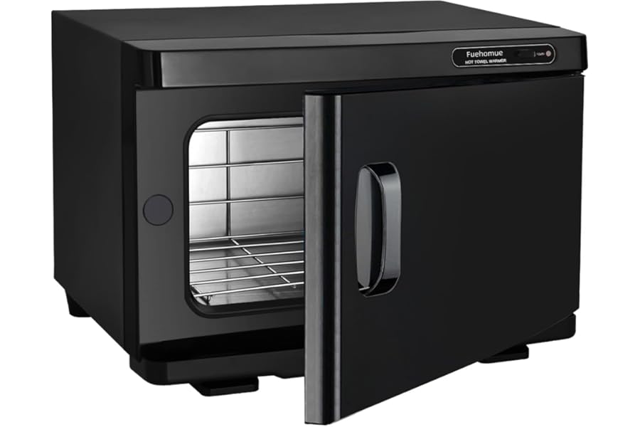 Hot towel warmer, 8L Towel Warmer Spa, Professional Towel Warmer for Facial, Small Towel warmer caddy for Salon, Spa, Black