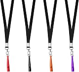 kuou 4 Pcs Professional Dog Whistles High Pitch Plastic Training Whistles with view 5